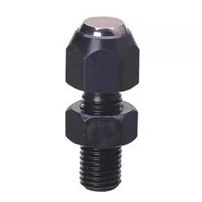 ZT35/36 Swiveling jack screw smooth/serrated carbon steel black screws