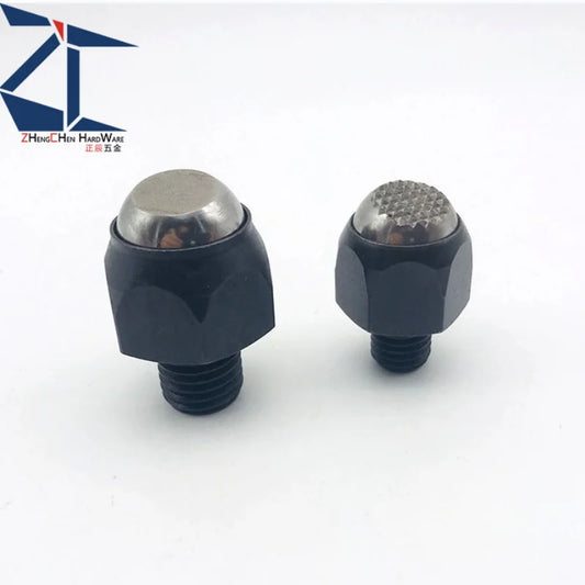 ZT01 Ball -end Thrust Screws Hex Serrated Type Clamping Screws Ball Plunger With Fine Thread